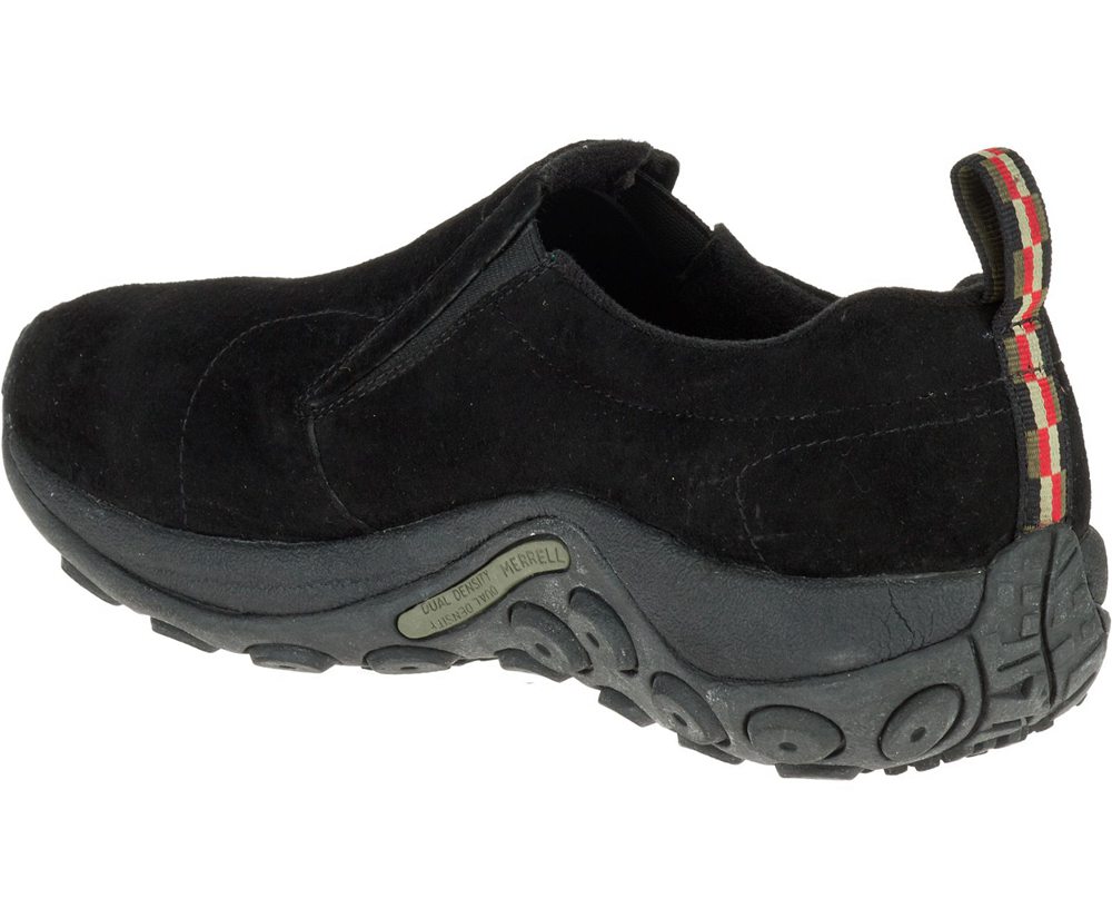 Merrell Slip Ons Black - Jungle Moc Waterproof - Mens 39XRHEKPN